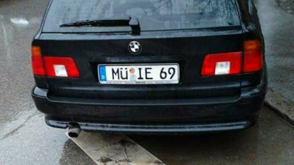 numarul de inmatriculare care atrage atentia tuturor e absolut real dar are o conotatie deosebita