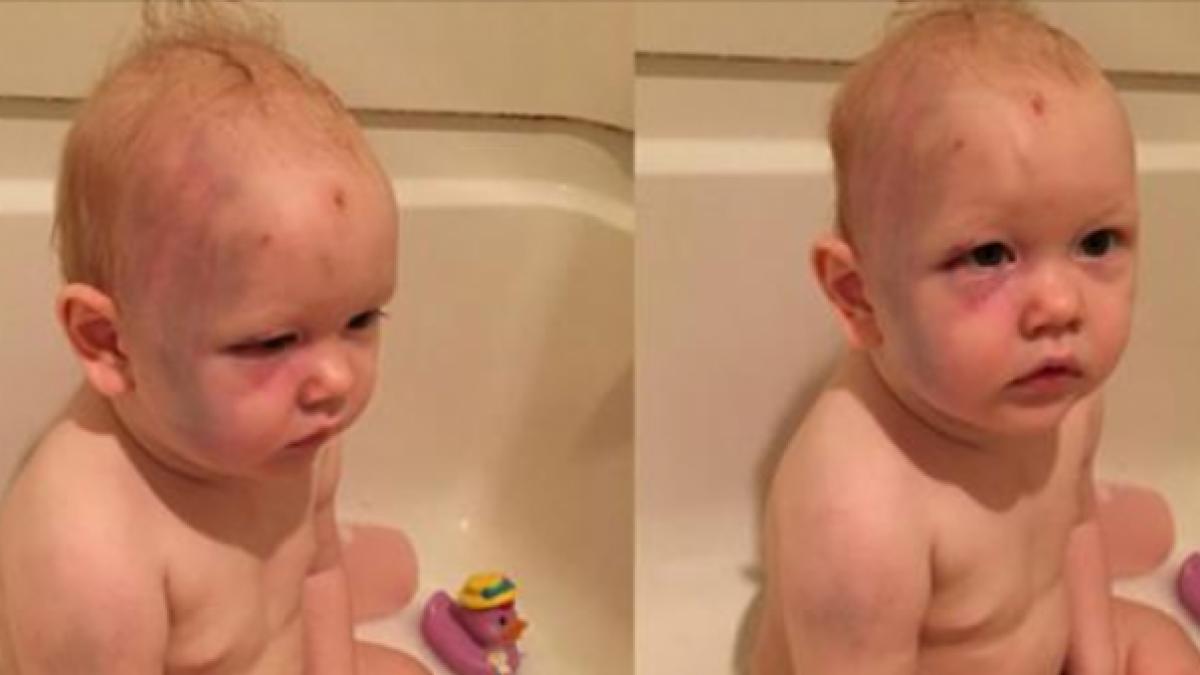 parintii bebelusului au mers la o intalnire iar cand au ajuns acasa si au gasit micutul de un an in