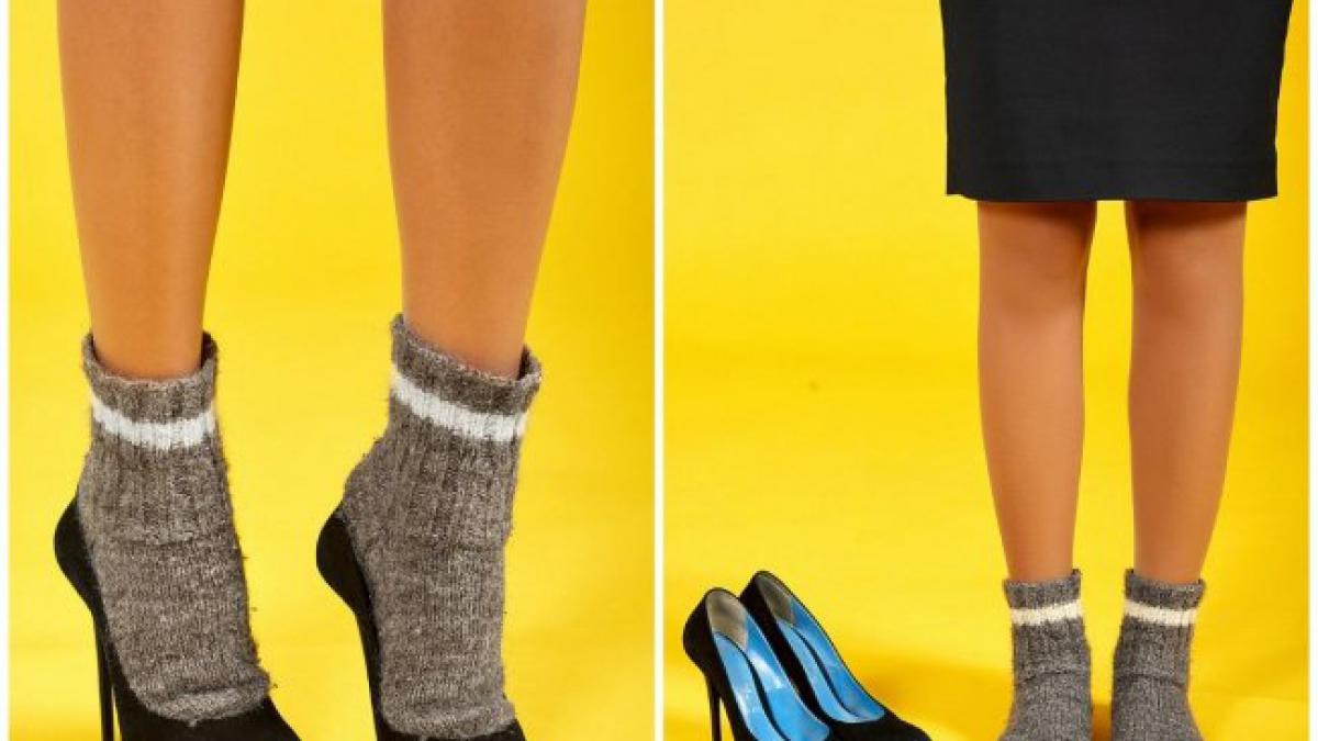 si a pus sosete groase s a incaltat in pantofi si i a incalzit cu uscatorul de par motivul te va