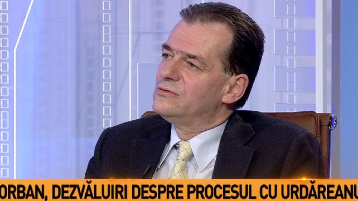 ludovic orban face dezvaluiri despre procesul cu urdareanu