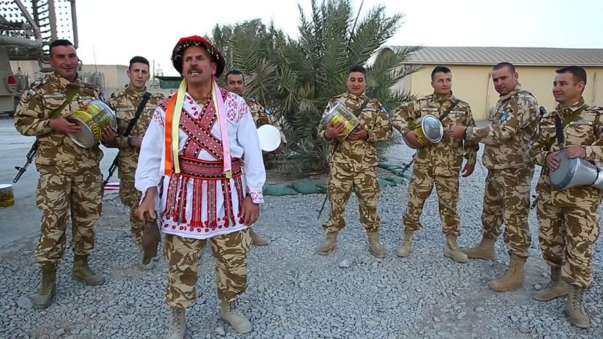 plugusorul militarilor romani din afganistan video