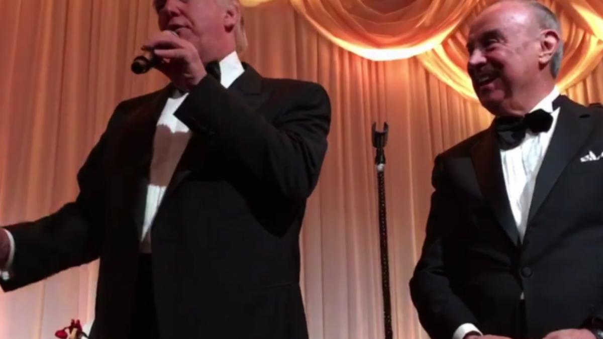 donald trump si a petrecut revelionul cu un infractor prieten cu celebrul mafiot john gotti video