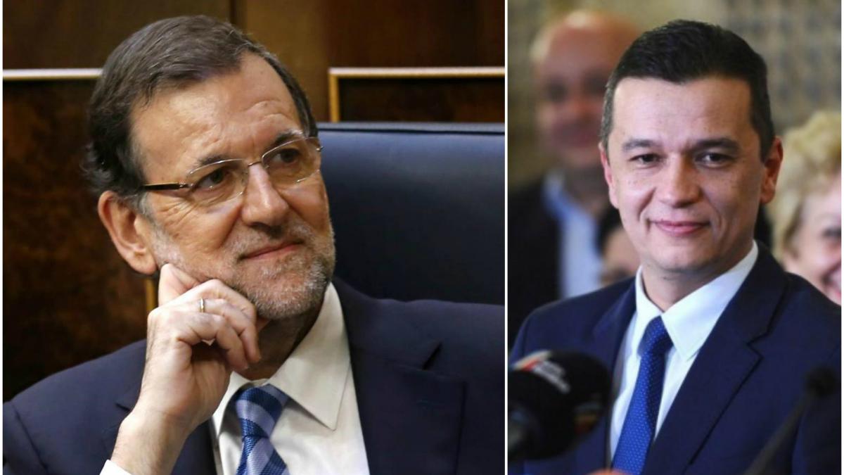 sorin grindeanu telegrama de felicitare din partea premierului spaniol