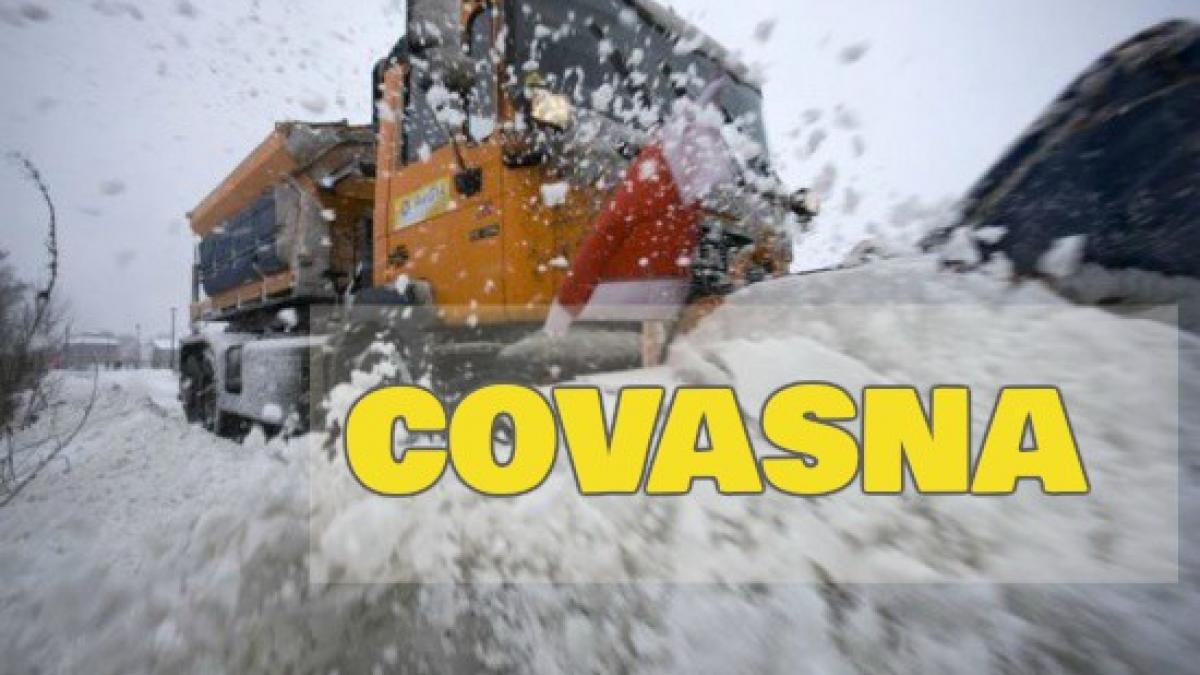 covasna trafic ingreunat pe dn 10 si dn 11 in zonele montane din cauza zapezii si a viscolului
