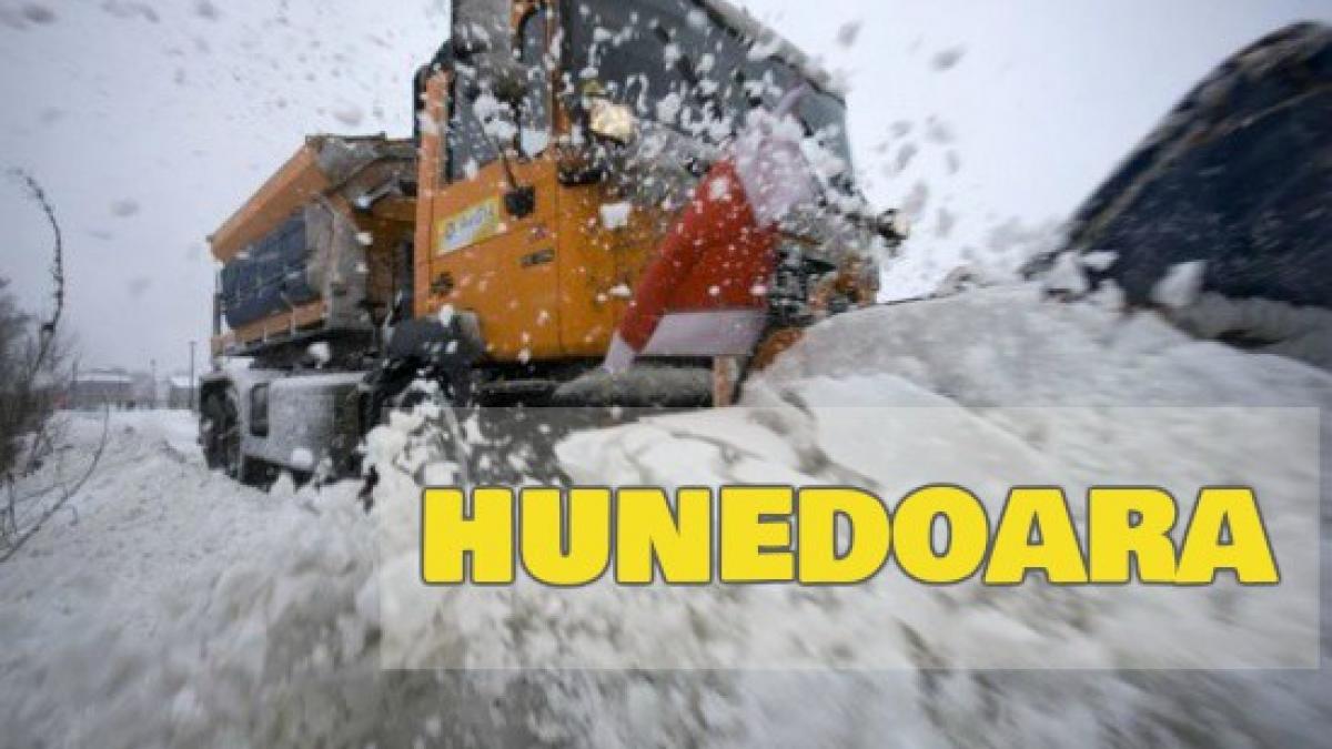 hunedoara pe toate drumurile se circula in conditii de iarna