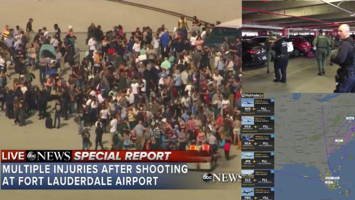 impuscaturi pe un aeroport din florida