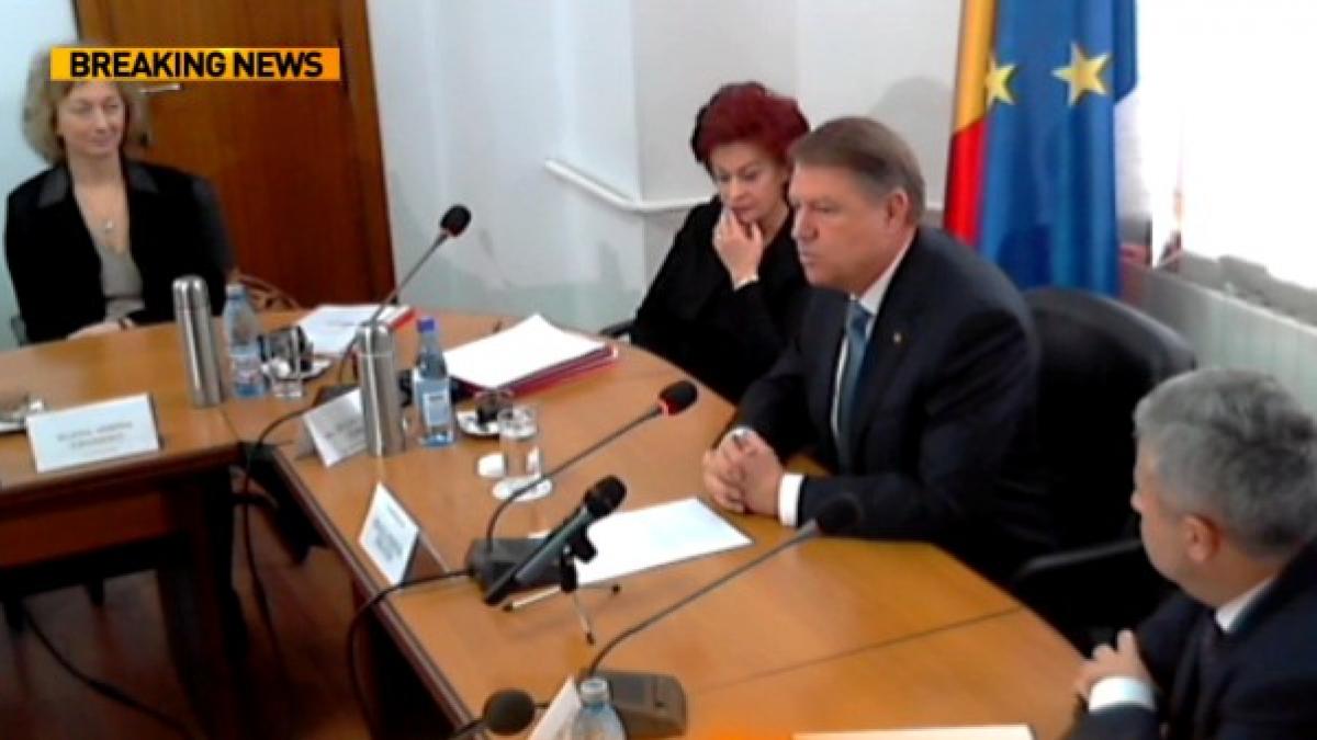 iohannis magistratilor refuzati imixtiunea politica in actul de justitie