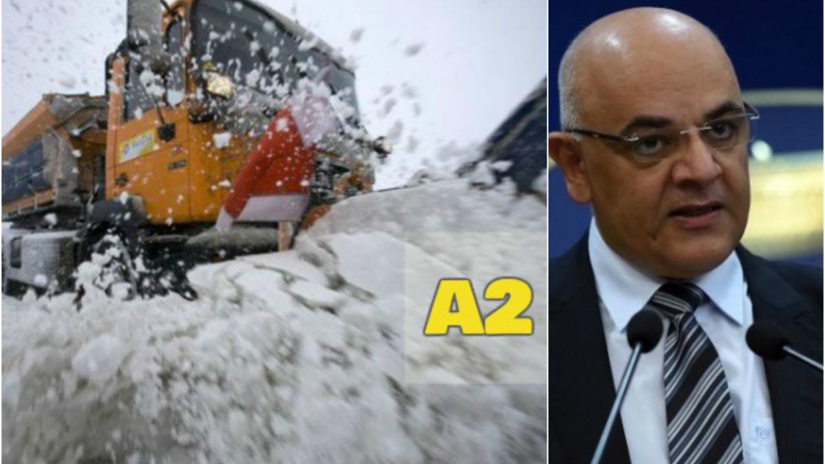 raed arafat mai multe masini sunt blocate pe autostrada a2