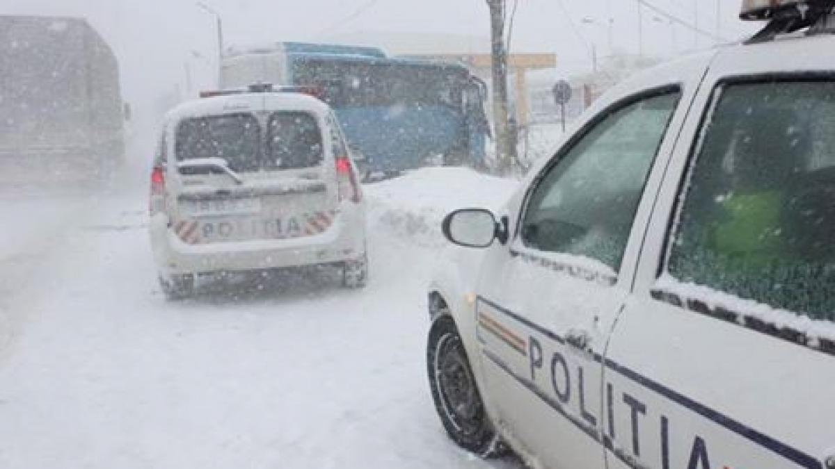 autostrada soarelui ramane inchisa intre lehliu si constanta din cauza nametilor de zapada