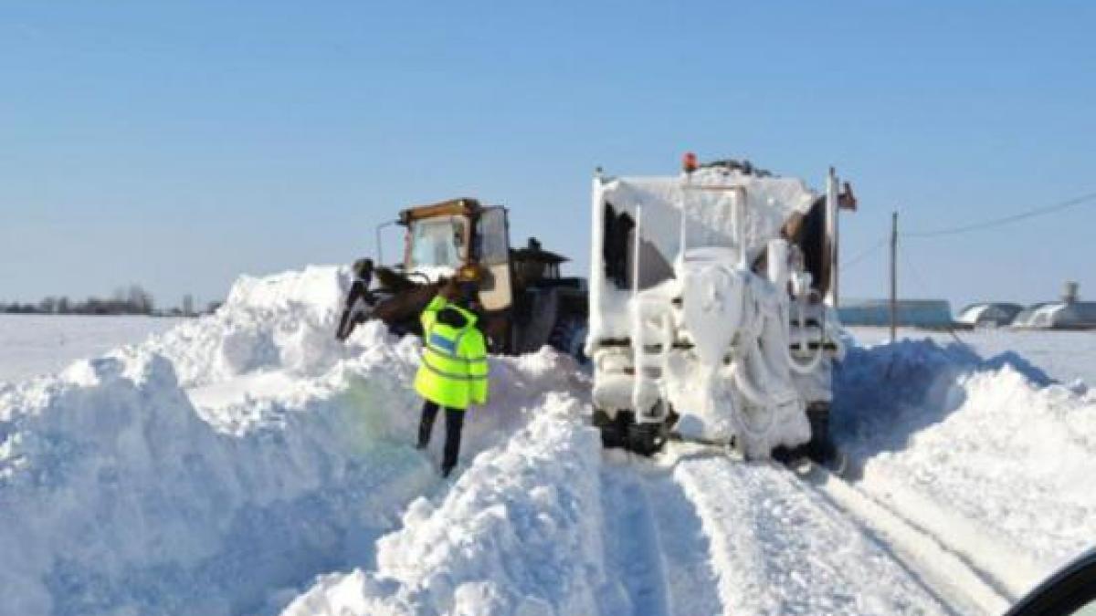 cum se circula in romania dupa cea mai geroasa noapte din aceasta iarna lista drumurilor inchise