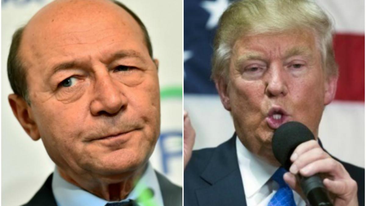 traian basescu apel la donald trump
