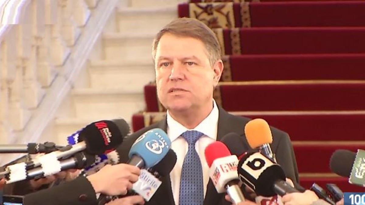 klaus iohannis primele declaratii dupa intalnirea cu premierul sorin grindeanu