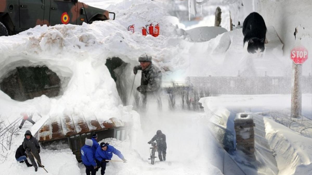se intorc ninsorile in romania va ninge abundent in sud si sud est incepand de luni noapte