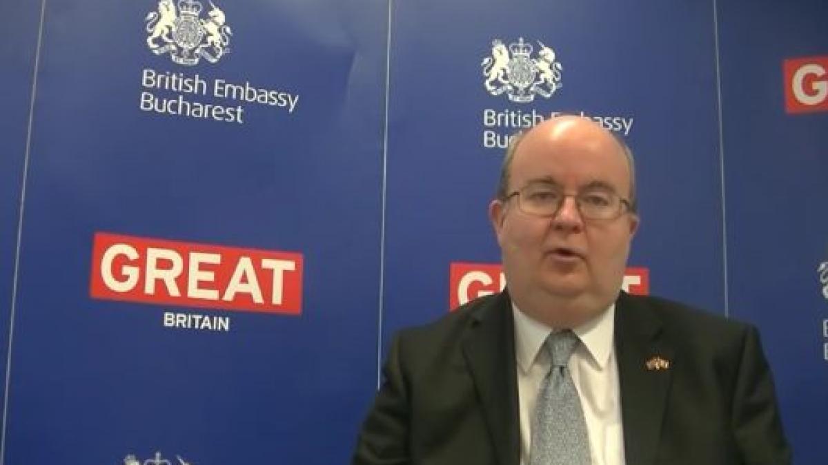 gestul impresionant al ambasadorului marii britanii la bucuresti de ziua lui eminescu