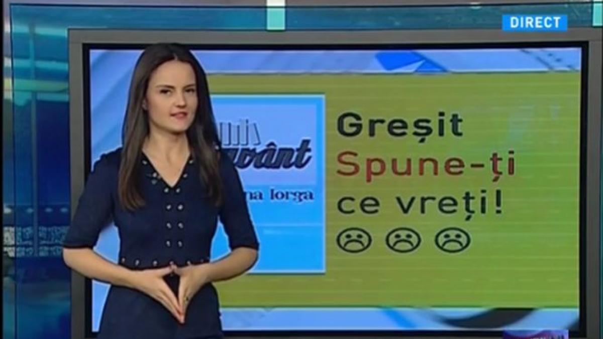 Pe cuvânt, cu Ana Iorga: Sensurile multiple a verbului a arde