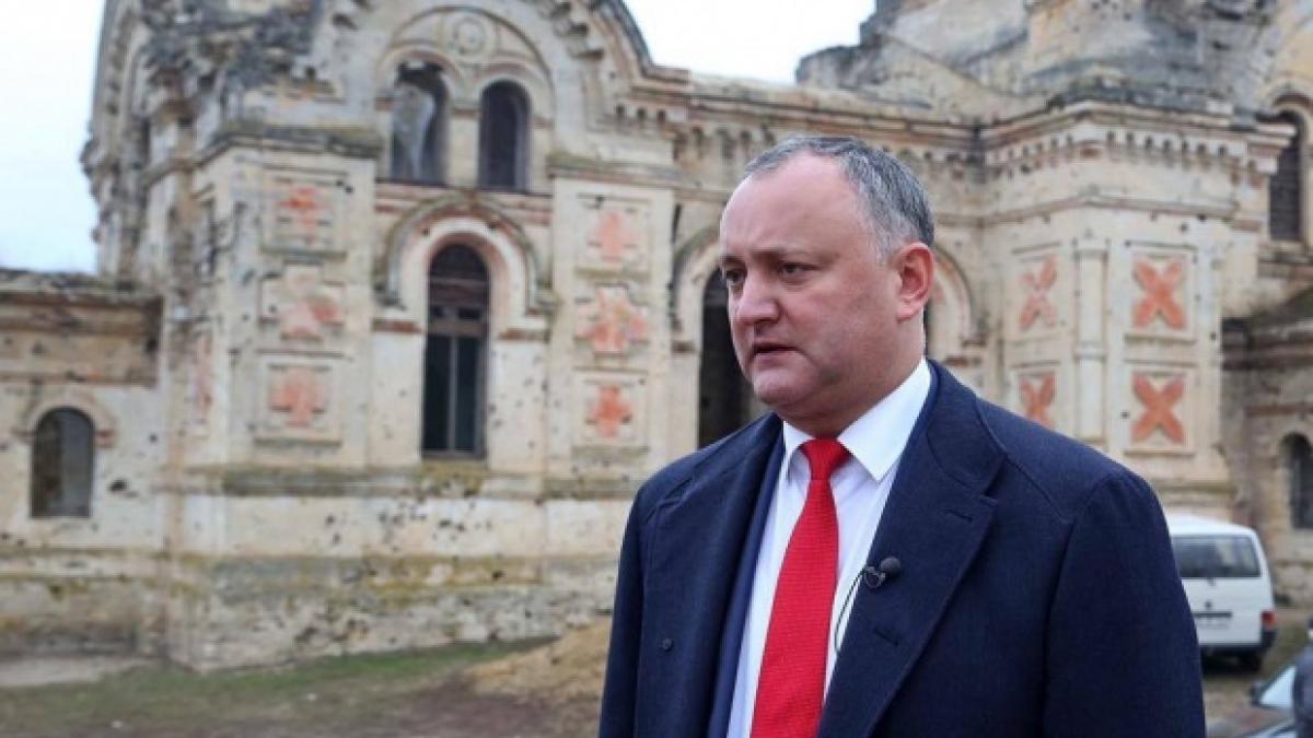 igod dodon promite rusiei anularea acordului de asociere cu ue