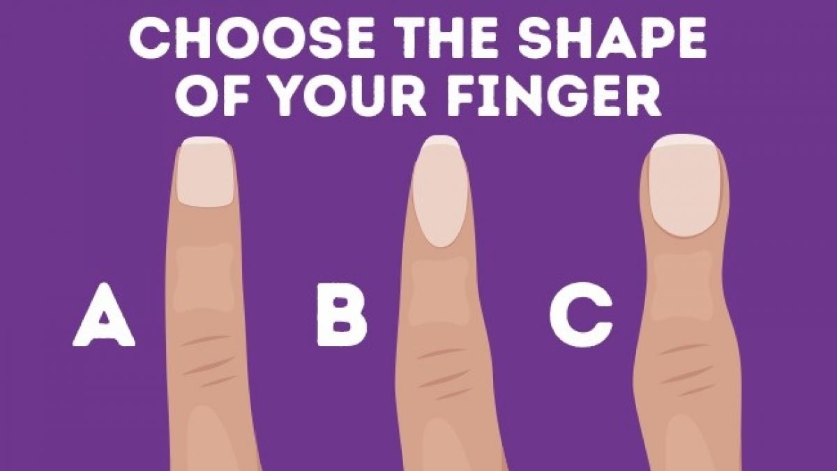 foarte tare ce spune forma degetului tau despre personalitatea ta