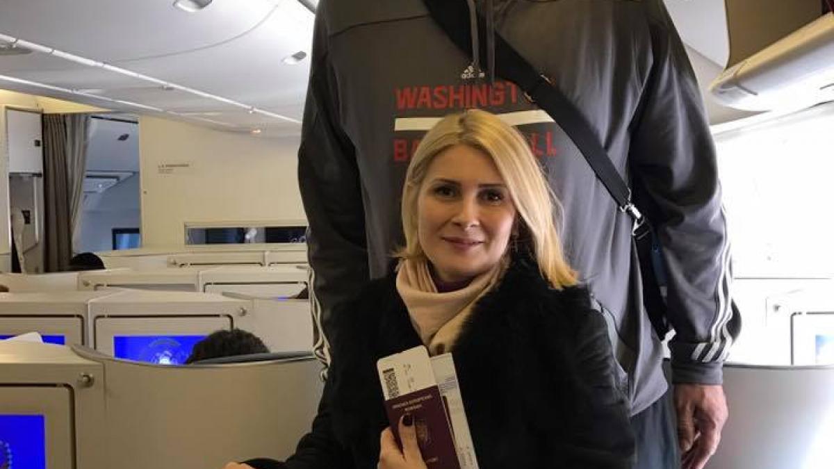 alessandra stoicescu intalnire surpriza in avionul spre washington dc zburam alaturi de un campion