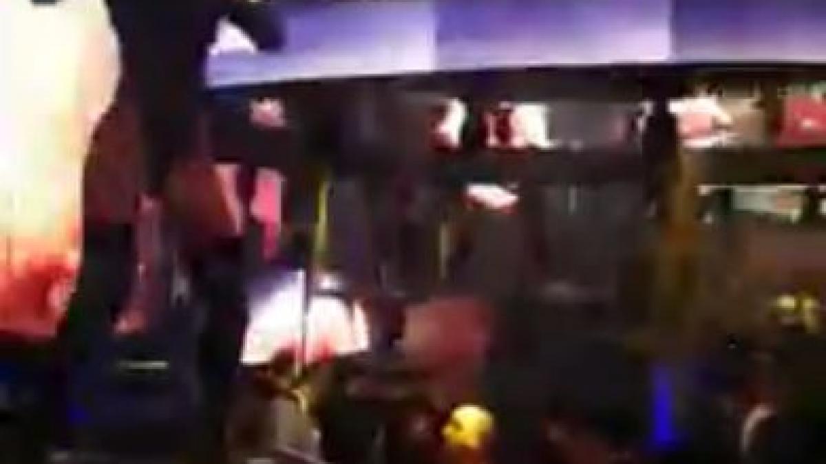 ultimele imagini filmate in clubul bamboo devastat de incendiu