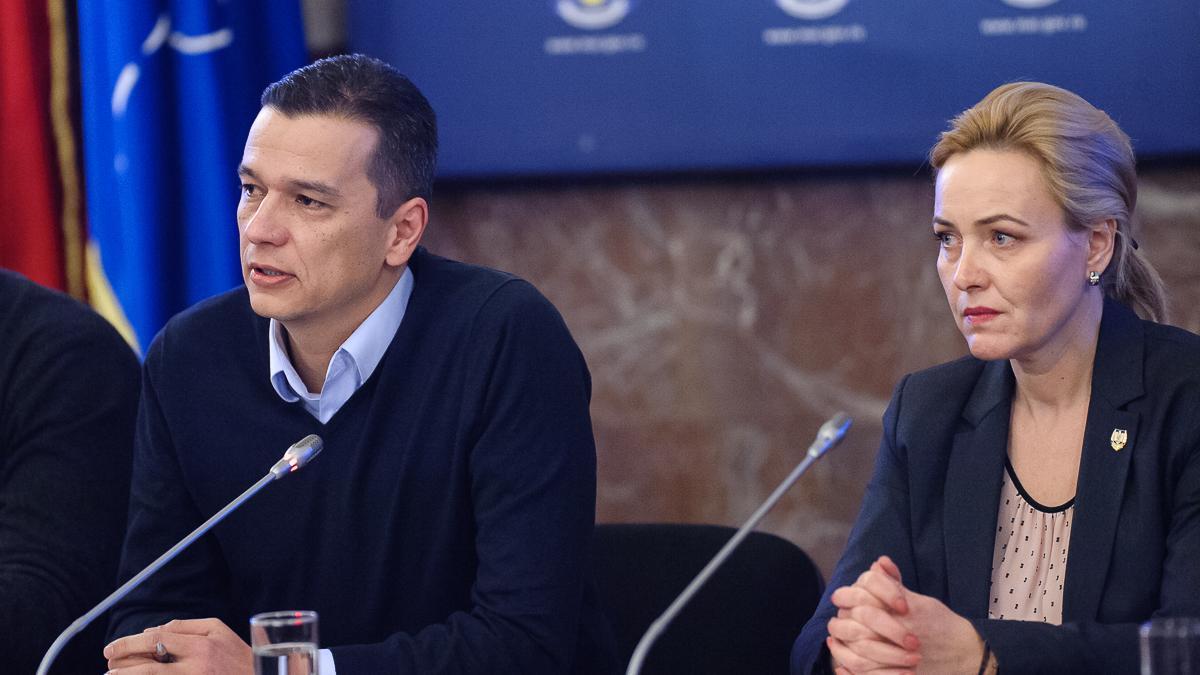 premierul grindeanu intalnire de urgenta cu ministrii in aeroport