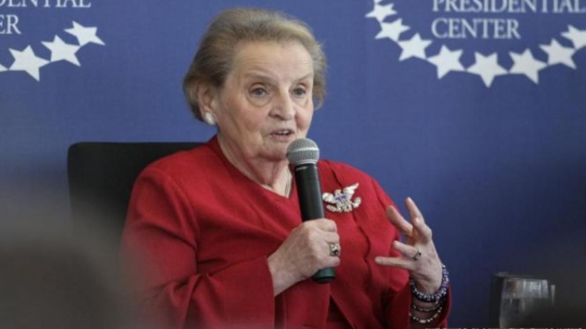 madeleine albright fost secretar de stat al sua sunt gata sa ma inregistrez drept musulmanca