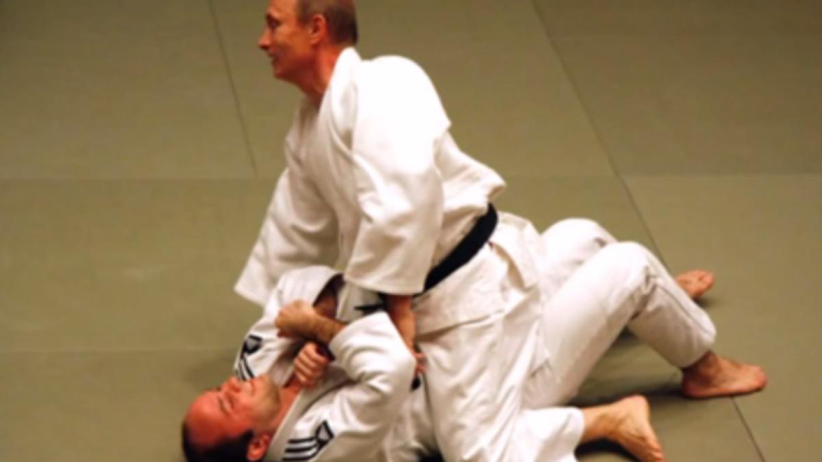 vladimir putin lectii de judo pentru studenti video