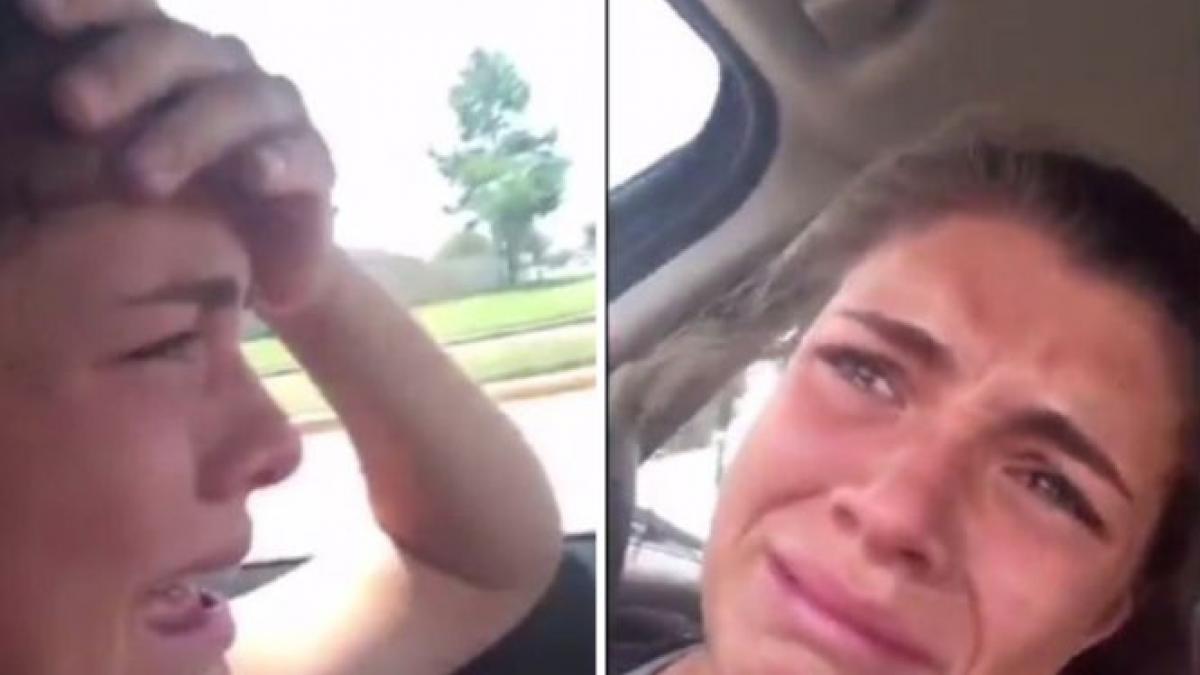 a dat peste ea cu masina si a inceput sa planga in hohote fara sa vrea a omorat o ce s a intamplat