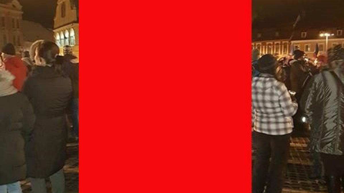 cine a aparut aseara la proteste foto