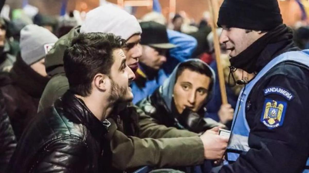 mesajul postat de jandarmeria romana pe facebook