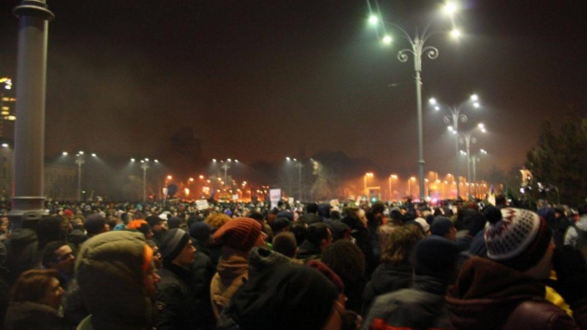 protest in piata victoriei se cere demisia guvernului grindeanu