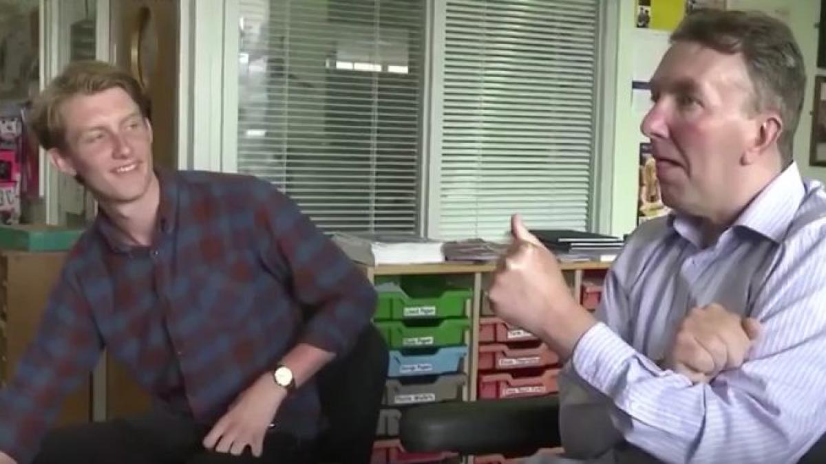 un profesor pe moarte a vrut sa le tina elevilor lui o ultima lectie cateva ore mai tarziu a murit