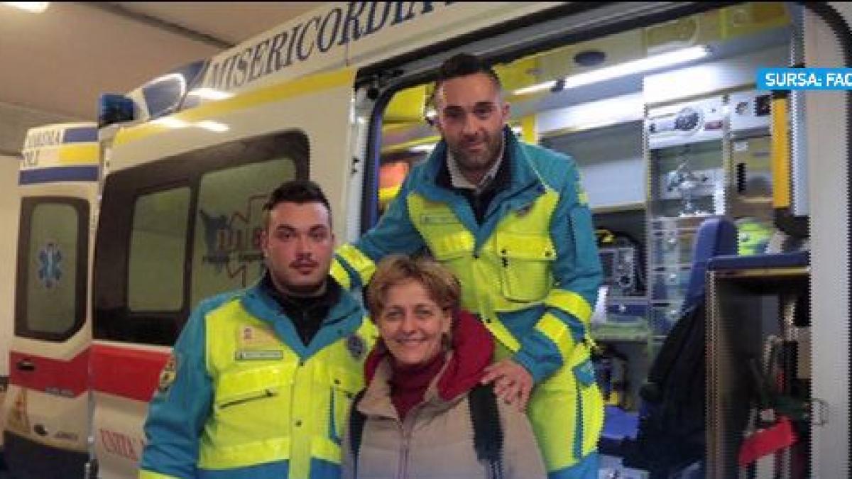 vreau sa mor acasa romanca adusa in tara cu ambulanta tocmai din italia ca sa si revada familia