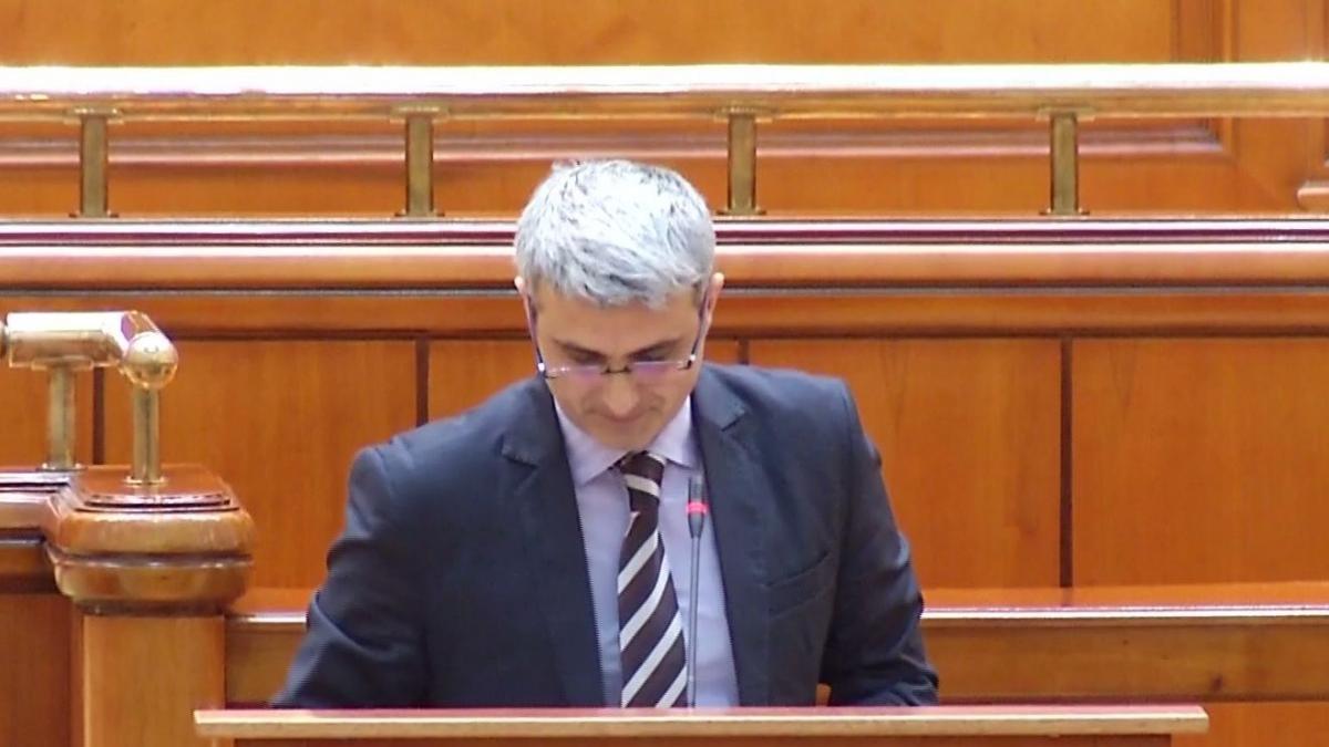 robert turcescu in plenul parlamentului buna ziua pe loc repaos