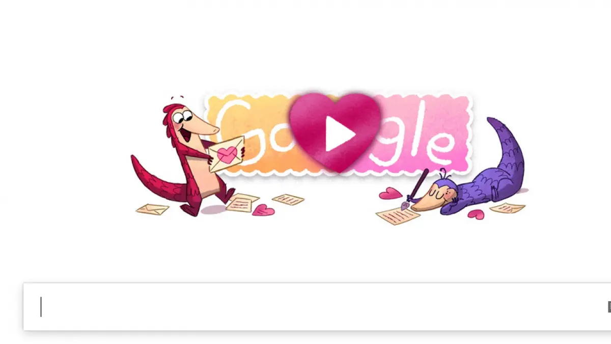 ziua indragostitilor 2017 google sarbatoreste ziua indragostitilor 2017 cu un doodle special