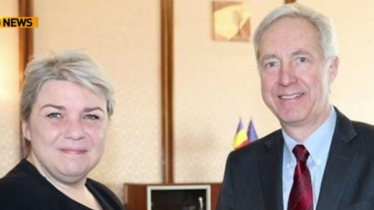 ambasadorul sua mesaj de sprijin pentru guvern