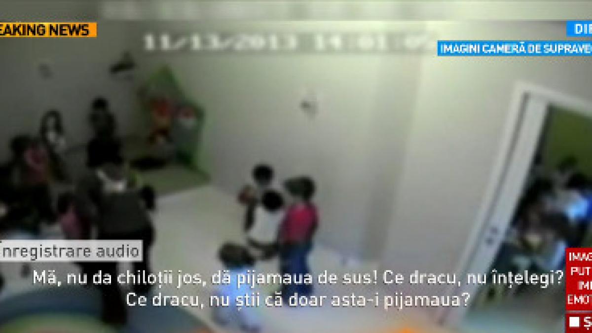 o noua gradinita a groazei copiii sunt amenintati si jigniti de ingrijitoare video