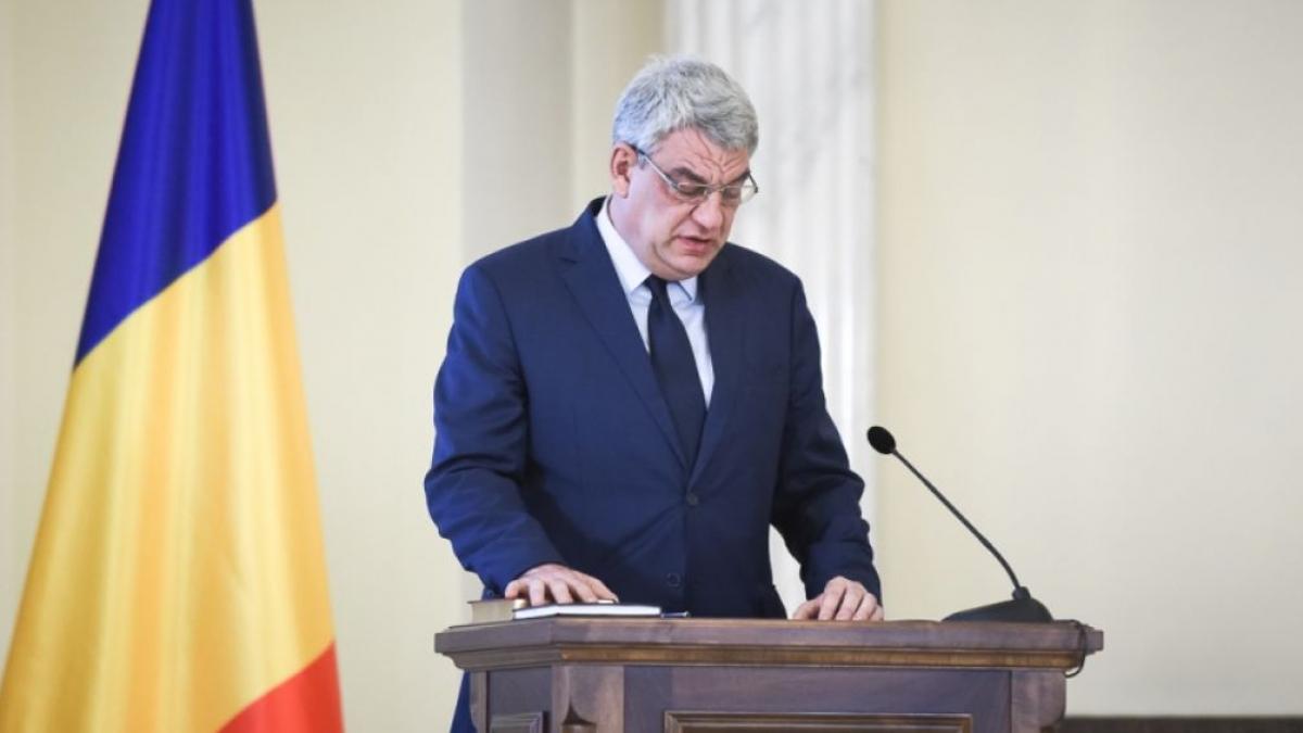 ce greseala a facut noul ministru al economiei mihai tudose la depunerea juramantului video
