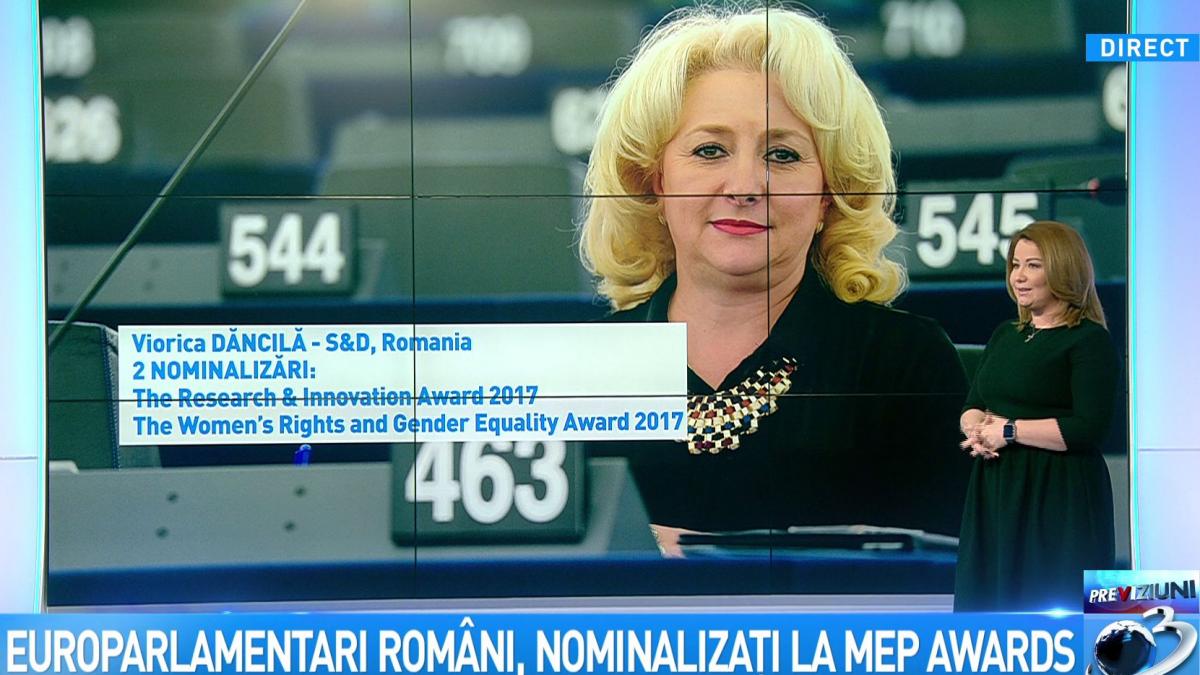 cinci europarlamentari romani sunt nominalizati la premiile europarlamentarul anului