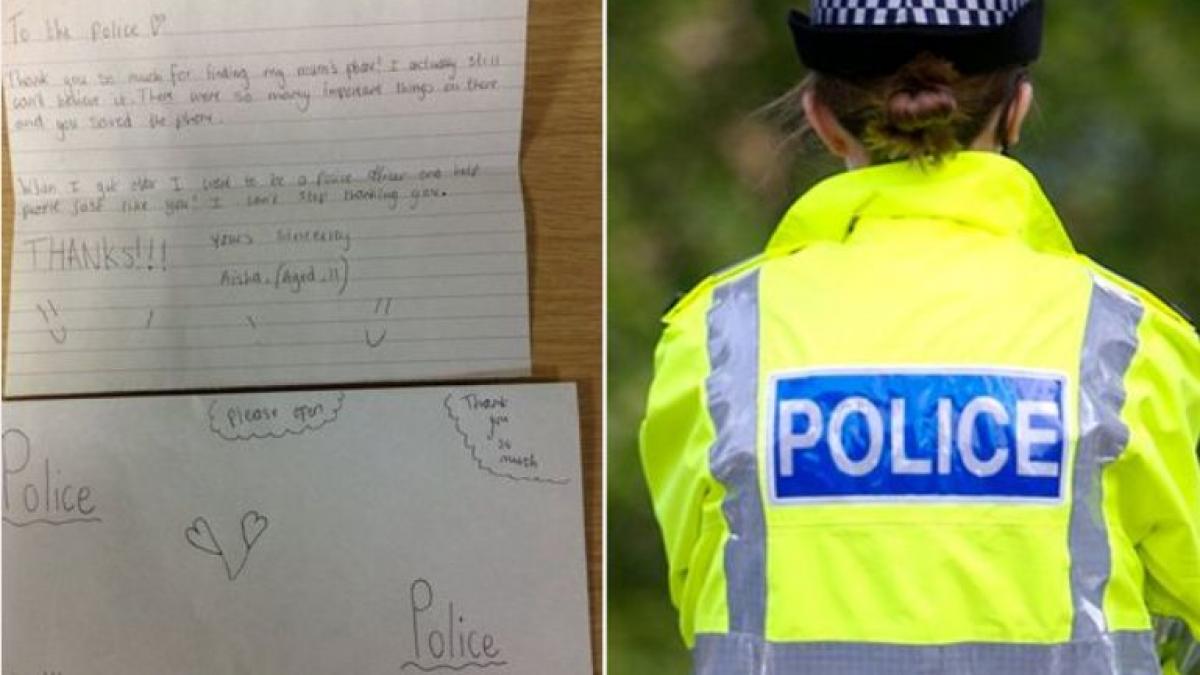 i a lasat fara cuvinte ce le a scris politistilor o fetita de 11 ani dupa ce au gasit telefonul