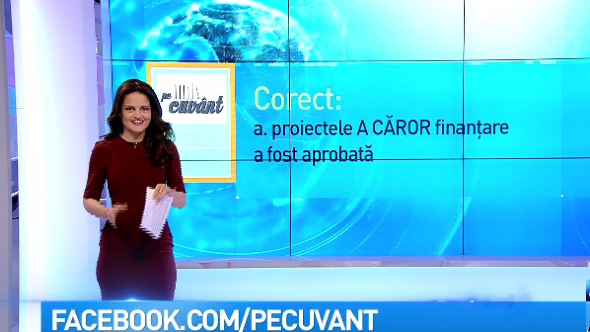 pe cuvant cu ana iorga cum folosim corect al care