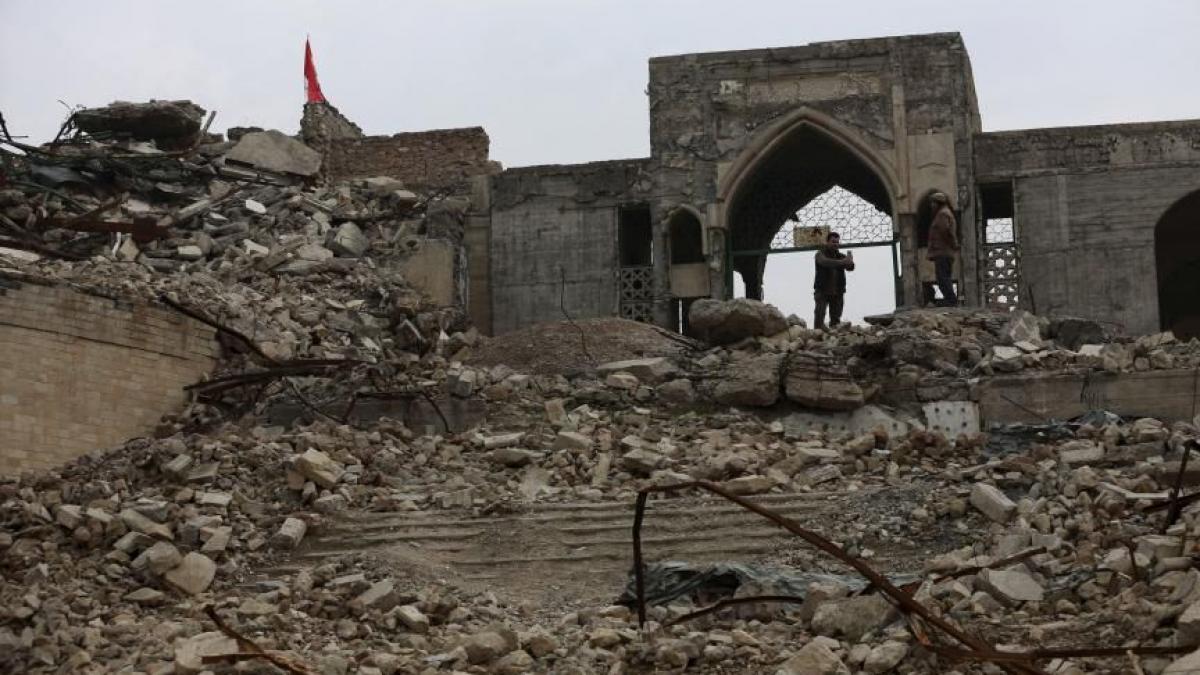 descoperire uluitoare sub ruinele mormantului profetului iona devastat de isis