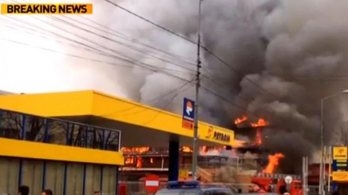 incendiu puternic langa o benzinarie din focsani o pensiune si un bloc de locuinte cuprinse de