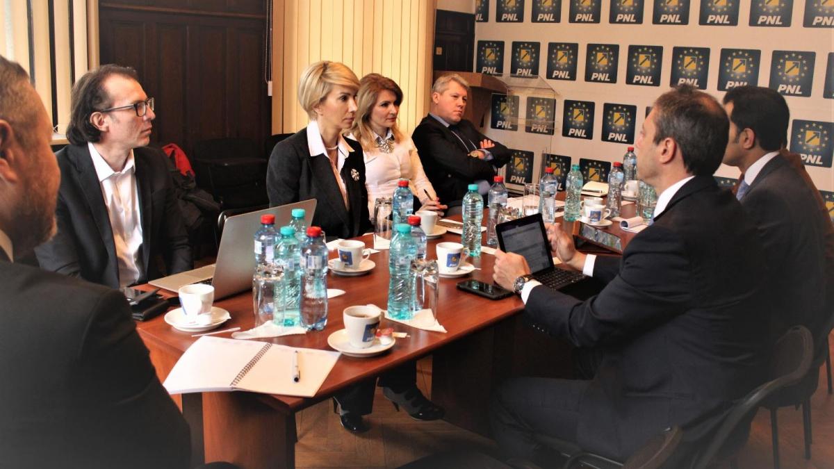 liberalii s au intalnit cu o delegatie a fmi ce s a discutat