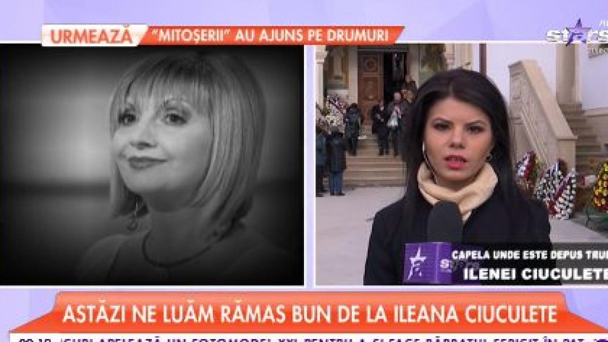 ingrozitor ce se intampla acum la capela unde e depus sicriul cu trupul ilenei ciuculete