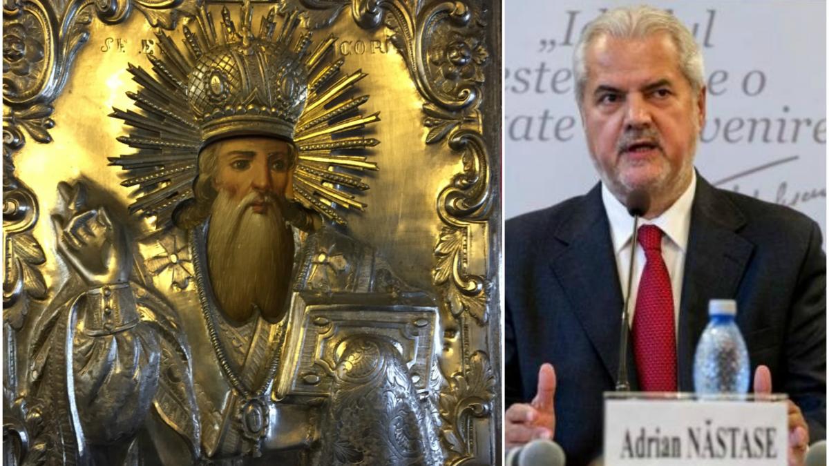 mesajul secret pe care l a descoperit adrian nastase pe spatele unei icoane