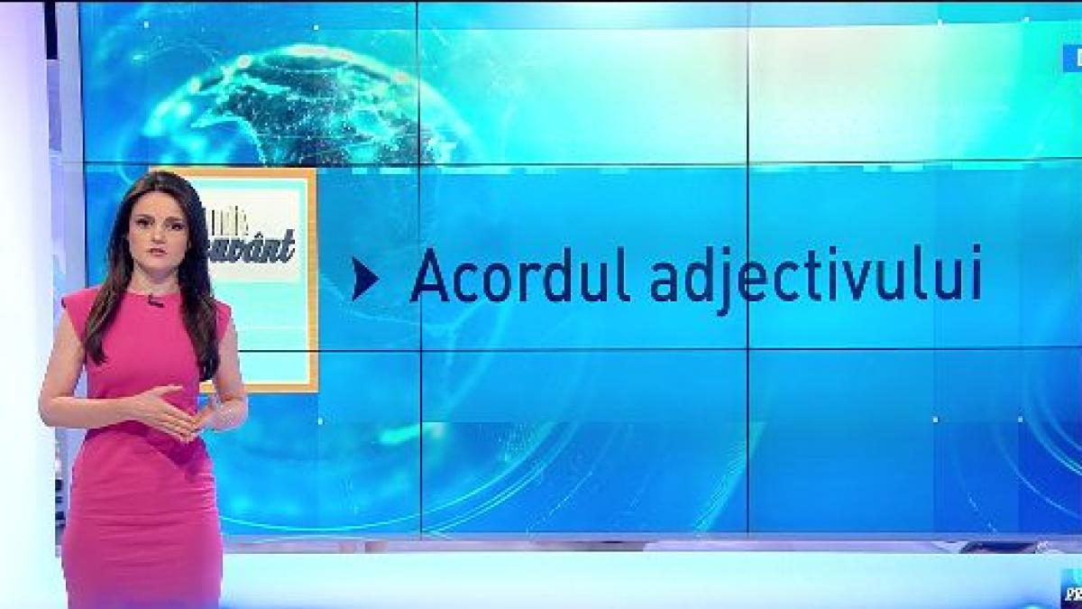 pe cuvant cu ana iorga cum se face acordul adjectivului cu termenul regent