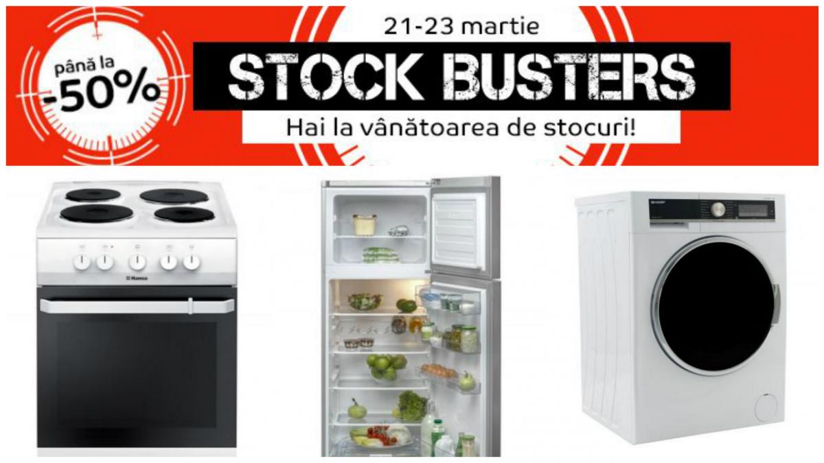 emag stock busters reduceri soc la electrocasnice lista produselor cu 40 55 mai ieftine