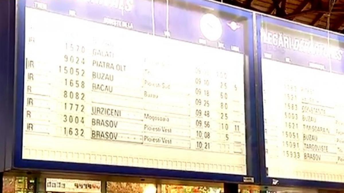 greva spontana la cfr trenuri oprite pe sapte regionale
