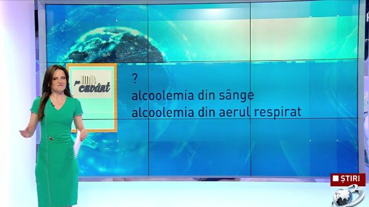 pe cuvant cu ana iorga de ce e gresit sa spunem alcoolemia din sange