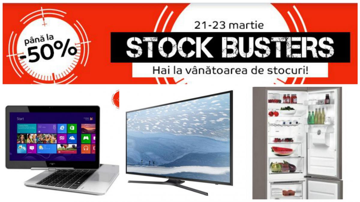 emag stock busters ultimele ore de oferte top 10 produse cu reduceri uriase inca in stoc